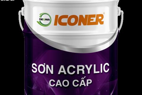 Sơn phủ màu acrylic ICONER